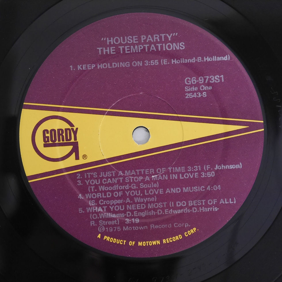 サムネイル： Temptations / House Party