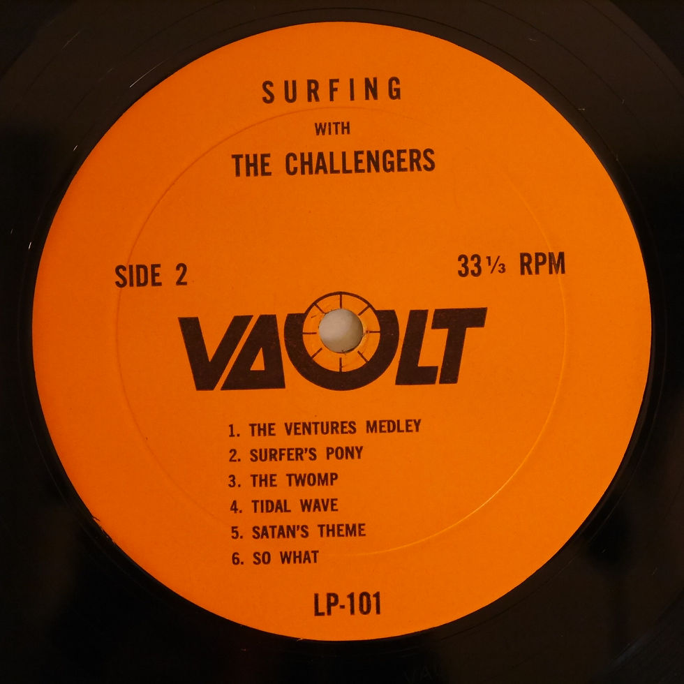 CHALLENGERS / Lloyd Thaxton Goes Surfing With The Challengers