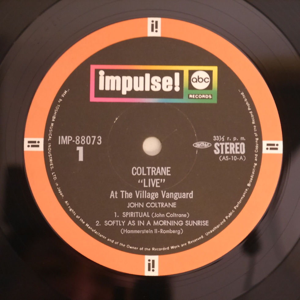 サムネイル： John Coltrane / "Live" At The Village Vanguard