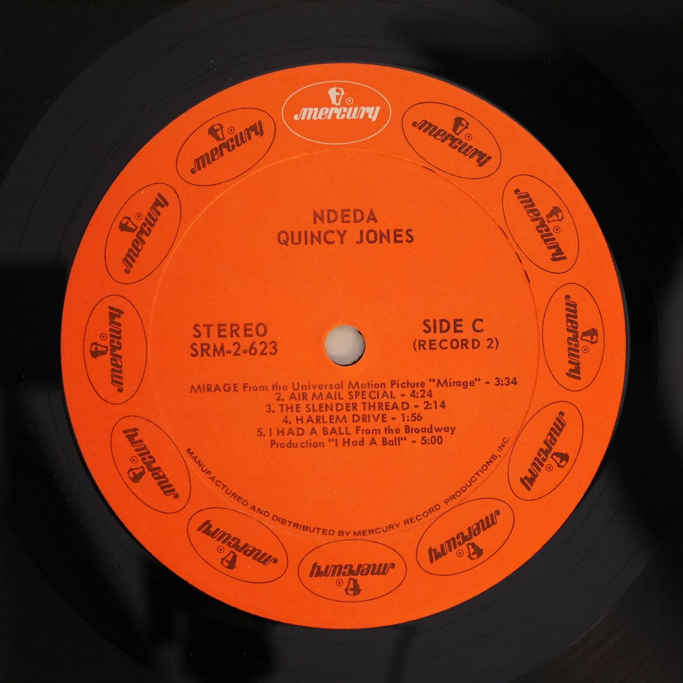 サムネイル： QUINCY JONES / NDEDA    2枚組　初期の名曲アルバム