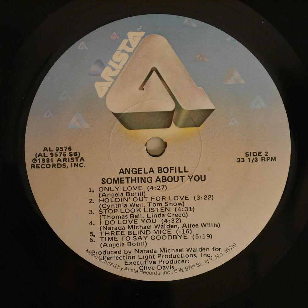 サムネイル： ANGELA BOFILL / SOMETHING ABOUT YOU