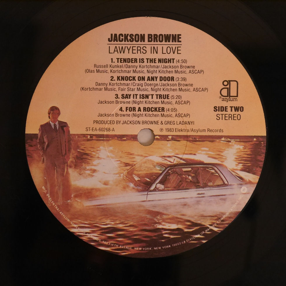 サムネイル： JACKSON BROWNE / Lawyers In Love