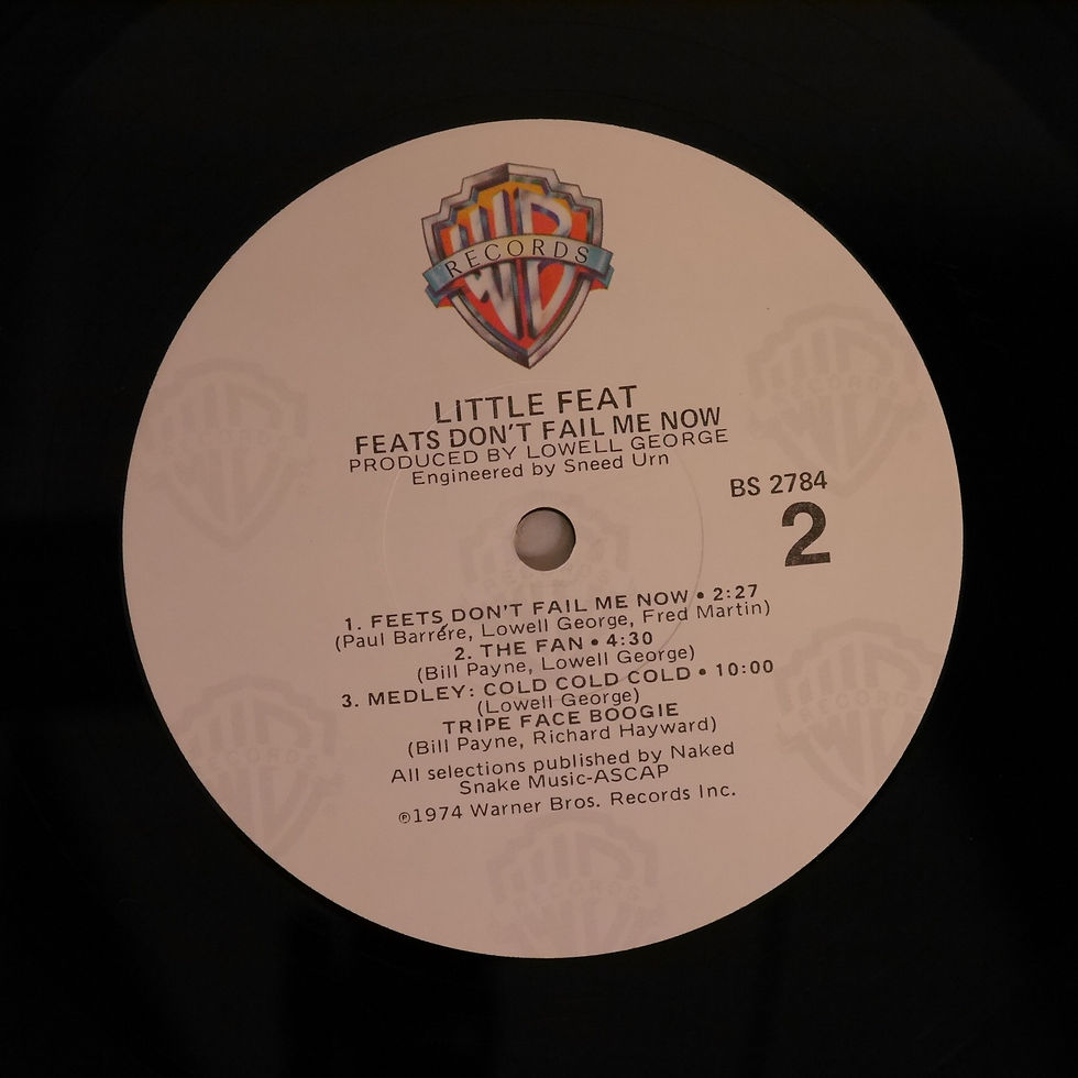 サムネイル： LITTLE FEAT / FEATS DON'T FAIL ME NOW USオリジナル