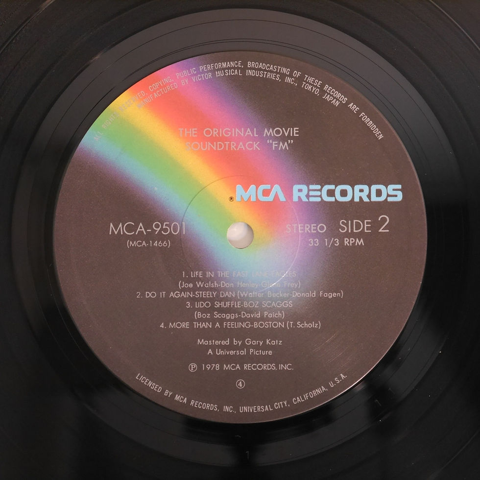 サムネイル： 未公開映画「FM」サントラ盤／STEELY DAN ほか4枚組