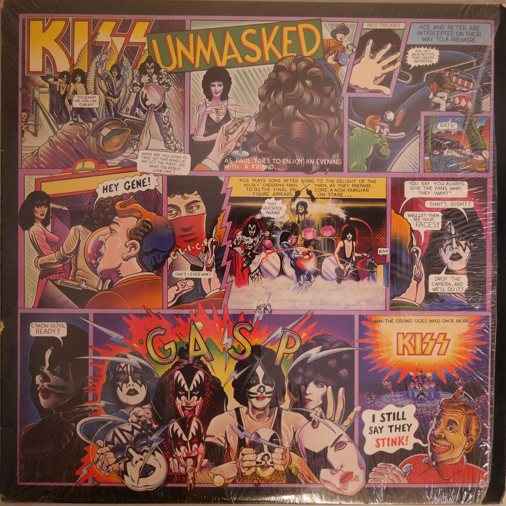 KISS / Unmasked 仮面の正体（ポスター）