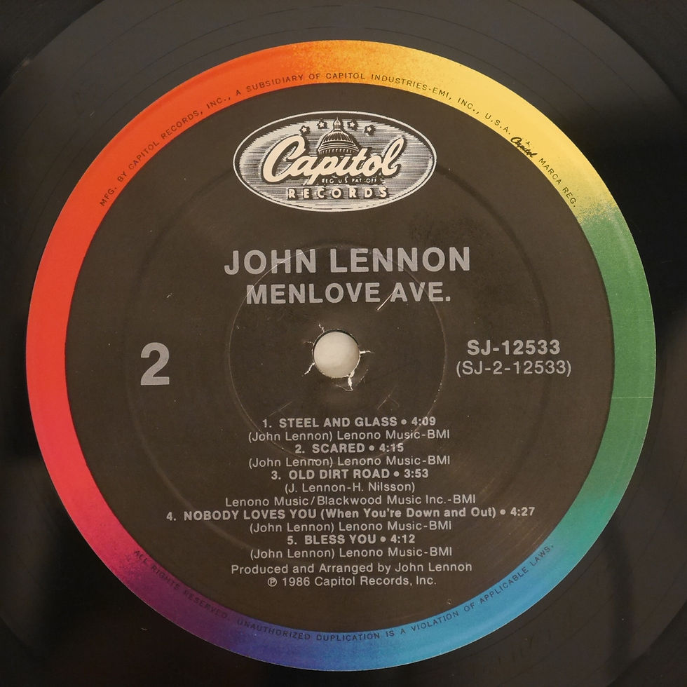 サムネイル： JOHN LENNON / Menlove Ave