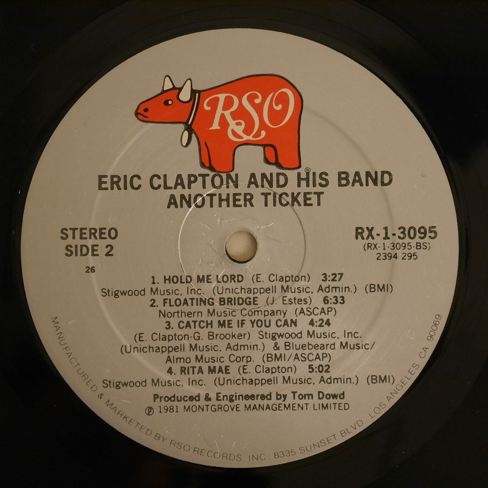 サムネイル： ERIC CLAPTON / ANOTHER TICKET