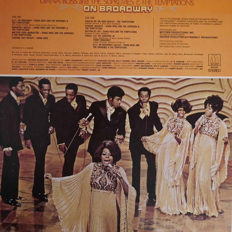 Diana Ross and The Supremes & The Temptations / ON BROADWAY