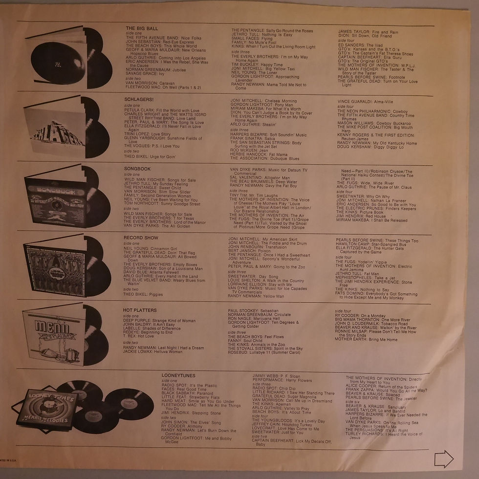 サムネイル： Ry Cooder / Into The Purple Valley（US初回プレス）