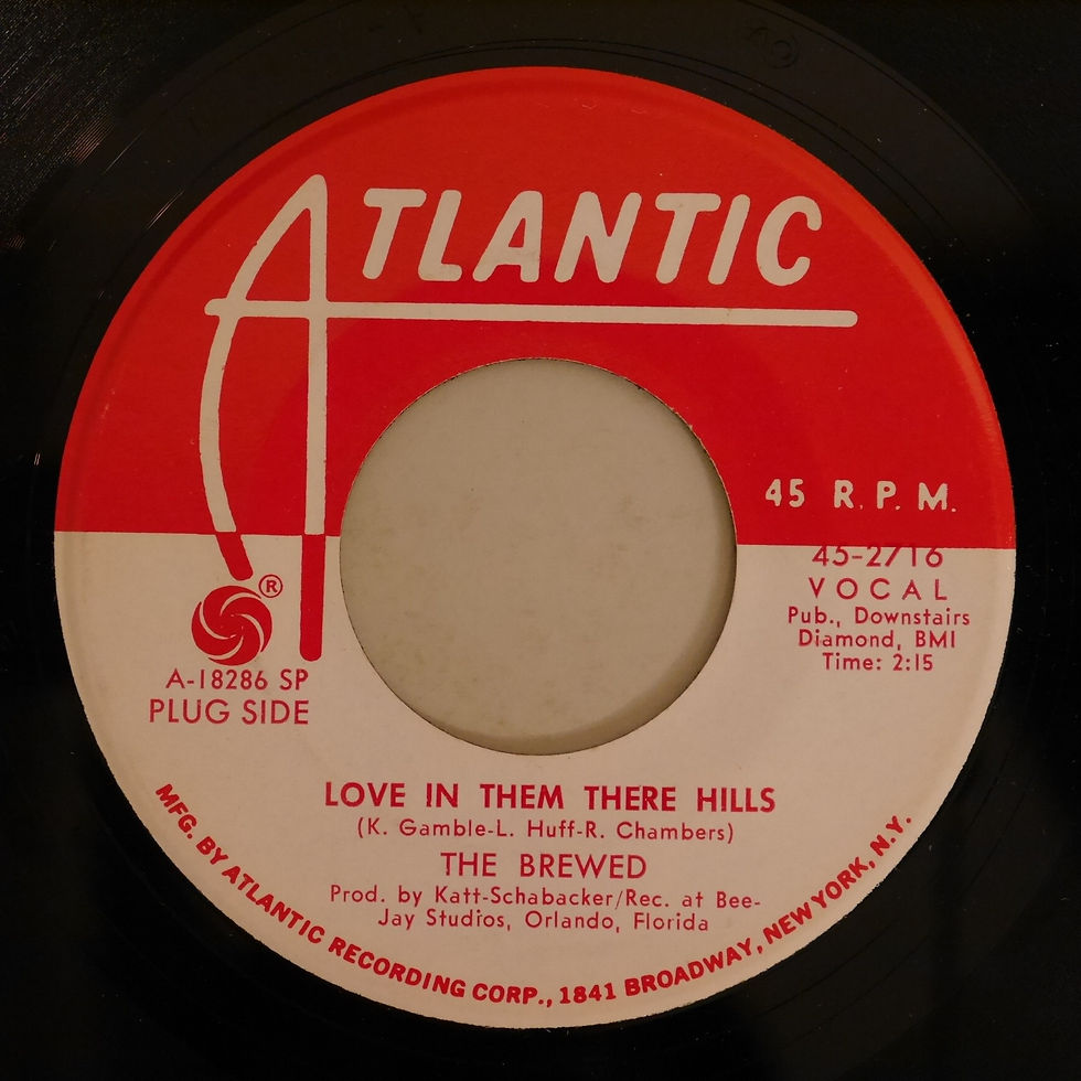 The Brewed / Love In Them There Hills / I Can't Take No More(プロモ）