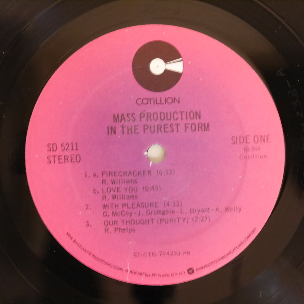 Mass Production / In The Purest Form