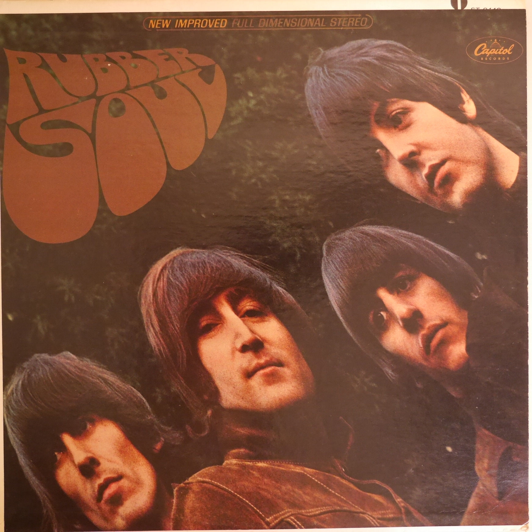 THE BEATLES / Rubber Soul (GREEN TARGETラベル)