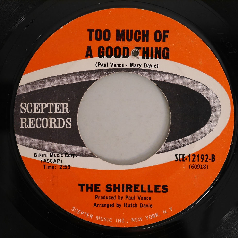 サムネイル： THE SHIRELLES / BRIGHT SHINY COLORS
