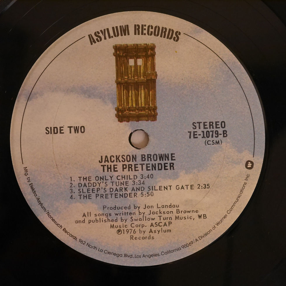 サムネイル： JACKSON BROWNE / THE PRETENDER