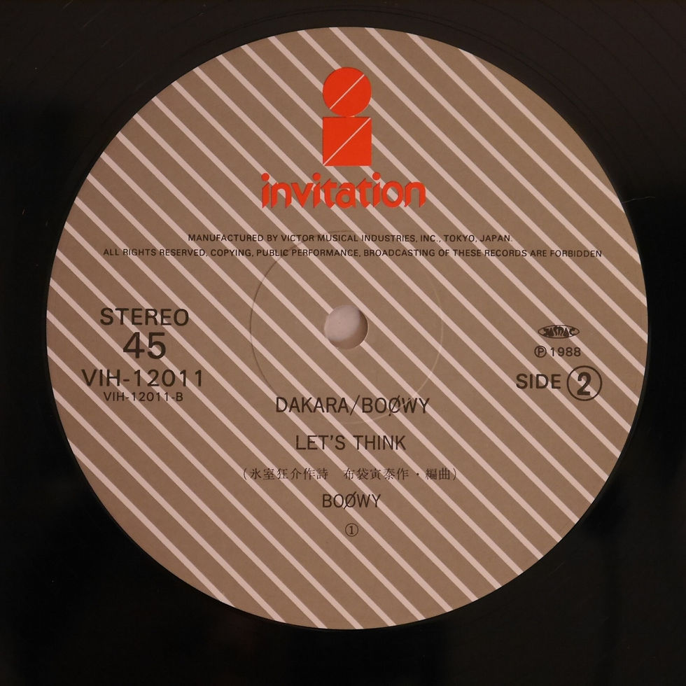 サムネイル： BOØWY / DAKARA