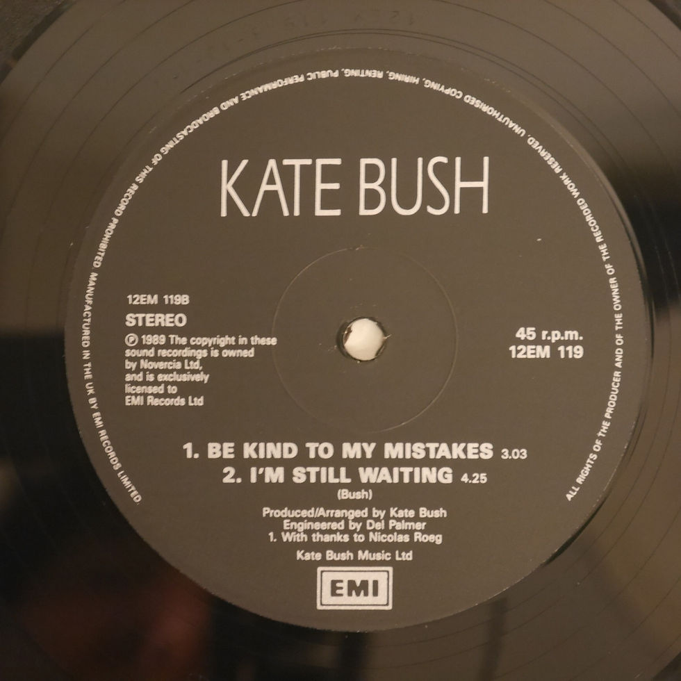 サムネイル： KATE BUSH / This Woman's Work (ポスター・スリーブ）