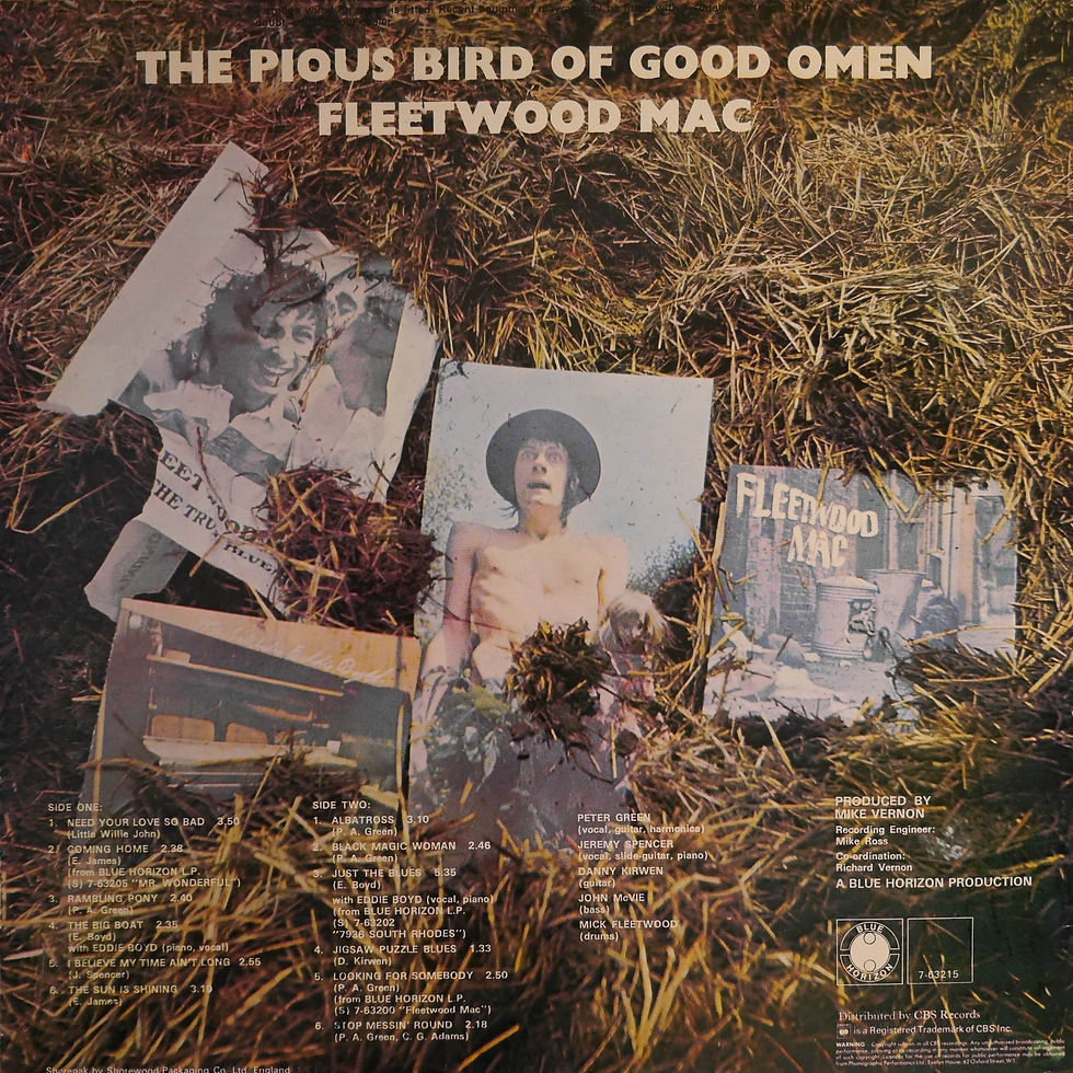 サムネイル： FLEETWOOD MAC  / The Pious Bird of Good Omen（英BLUE HORIZON）