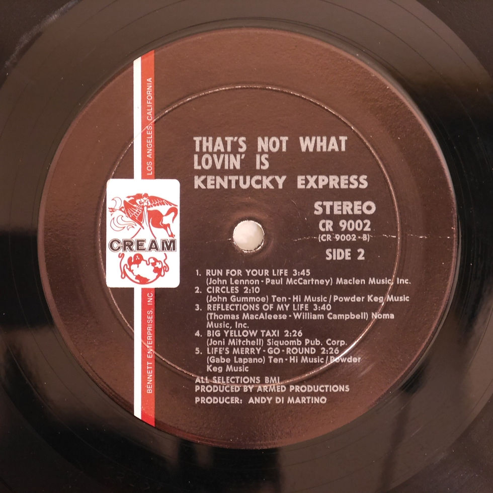 サムネイル： Kentucky Express / That's Not What Lovin' Is