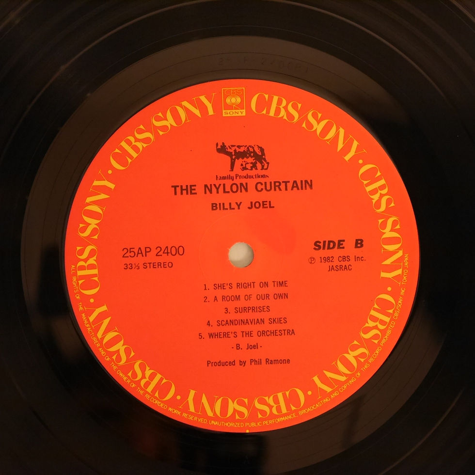 サムネイル： BILLY JOEL / ナイロン・カーテン