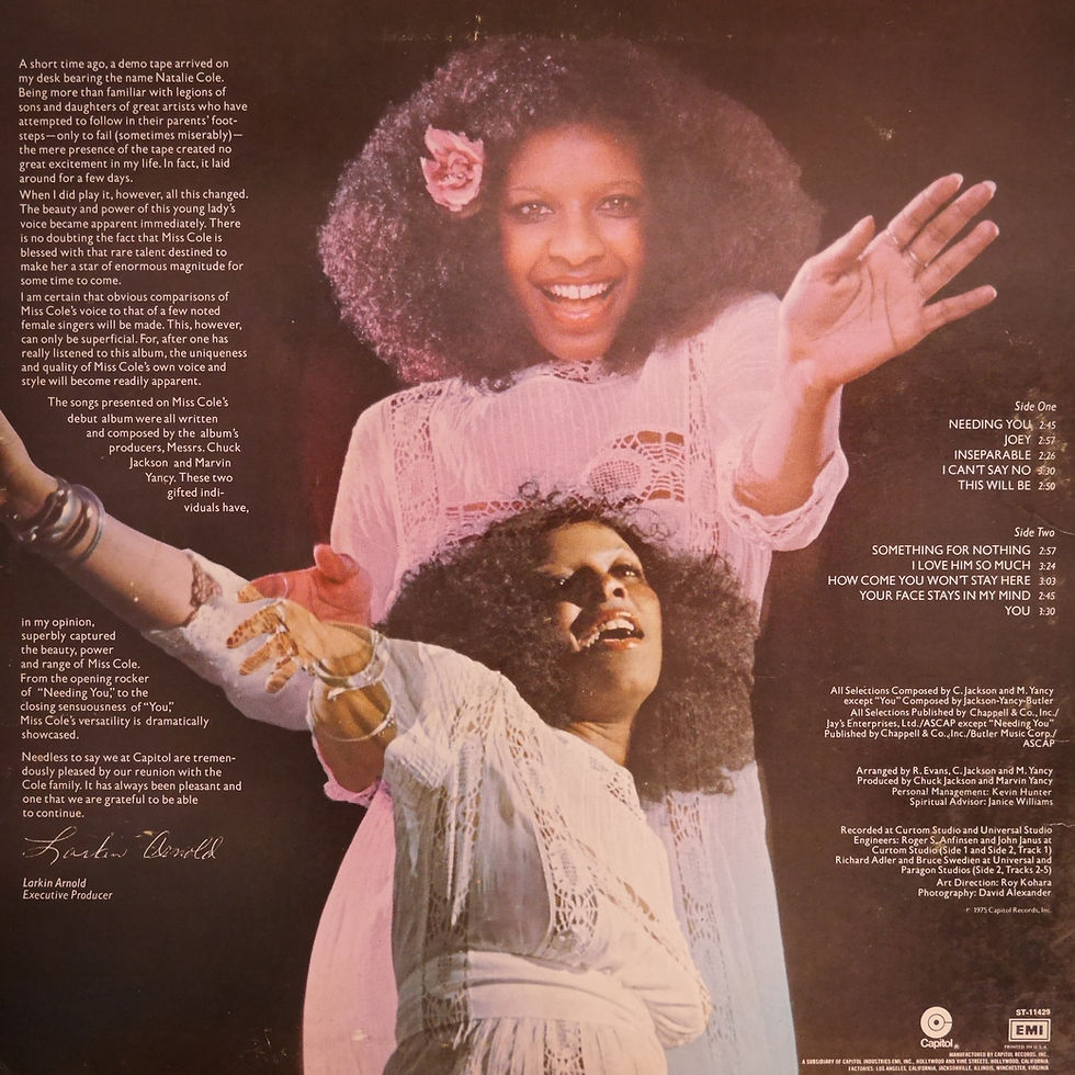 サムネイル： Natalie Cole / Inseparable