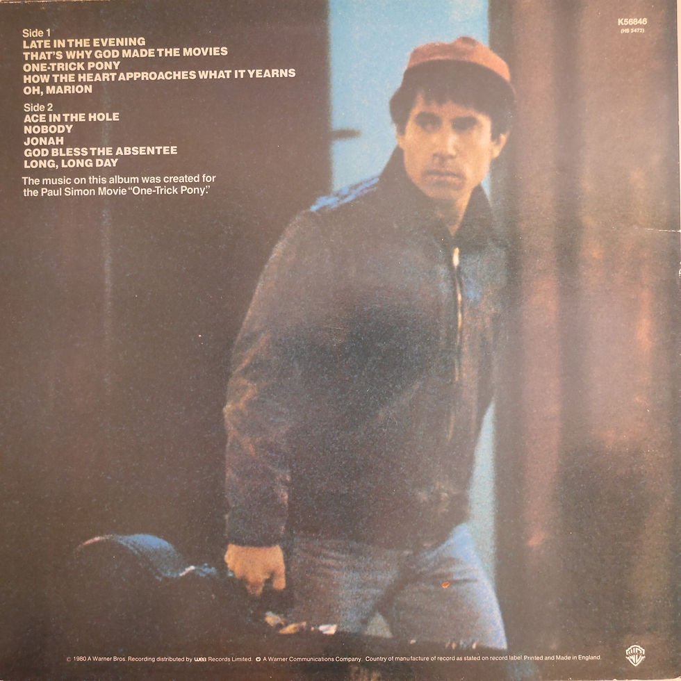 サムネイル： PAUL SIMON / One-Trick Pony（UK）