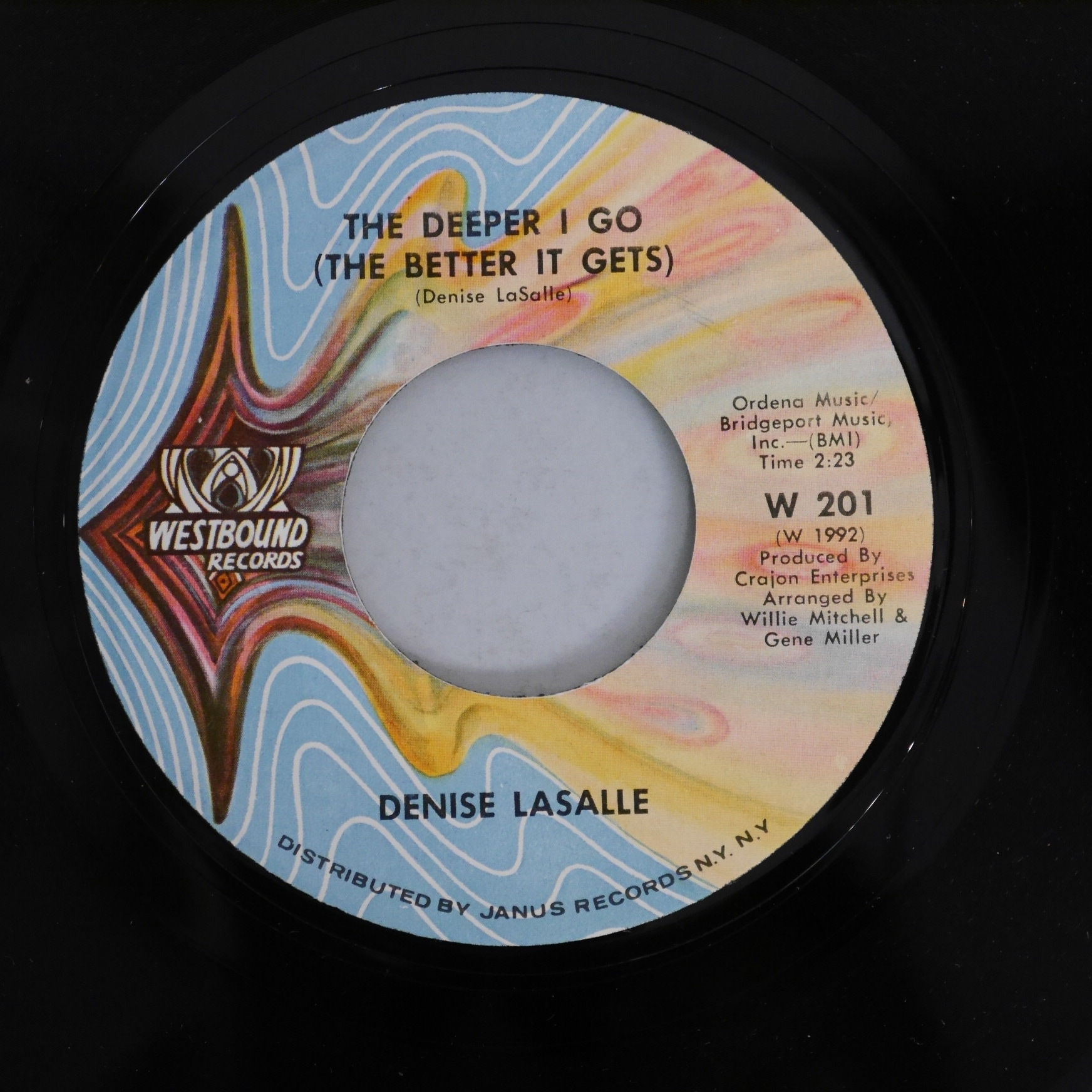 DENISE LASALLE / "NOW RUN AND TELL THAT / THE DEEPER I GO"