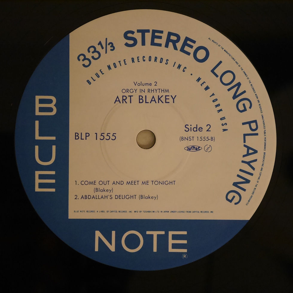 Art Blakey / Orgy In Rhythm VOL.2