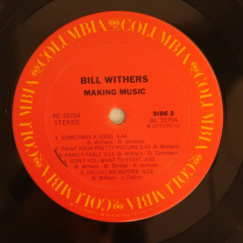 Bill Withers / Making Music
