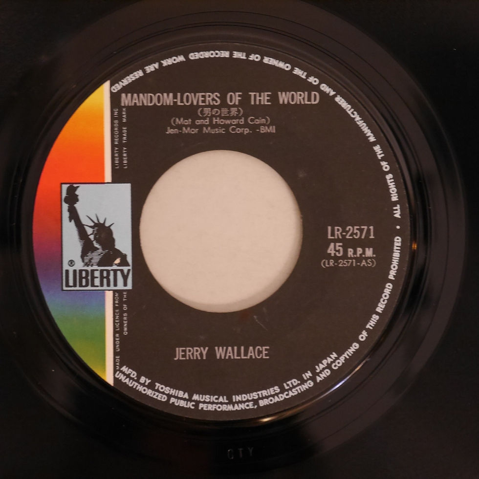 ジェリー・ウォレス / マンダム　男の世界