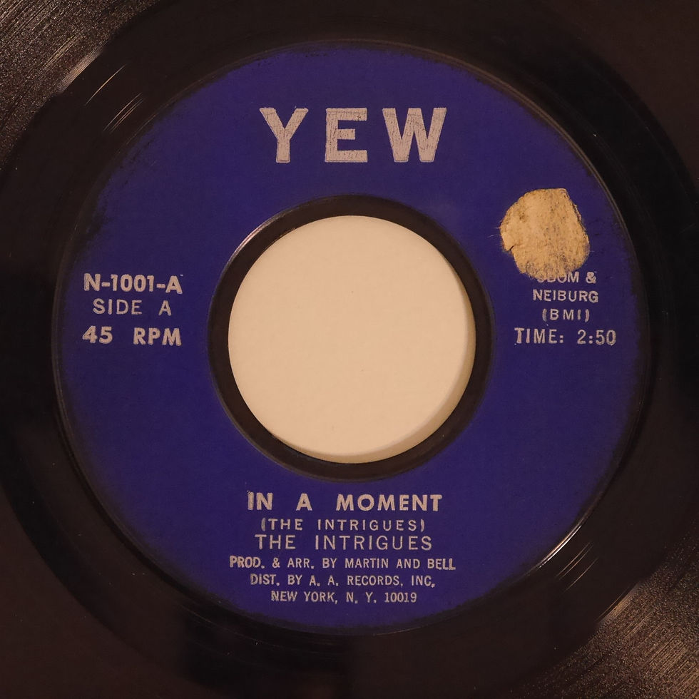 THE INTRIGUES / IN A MOMENT