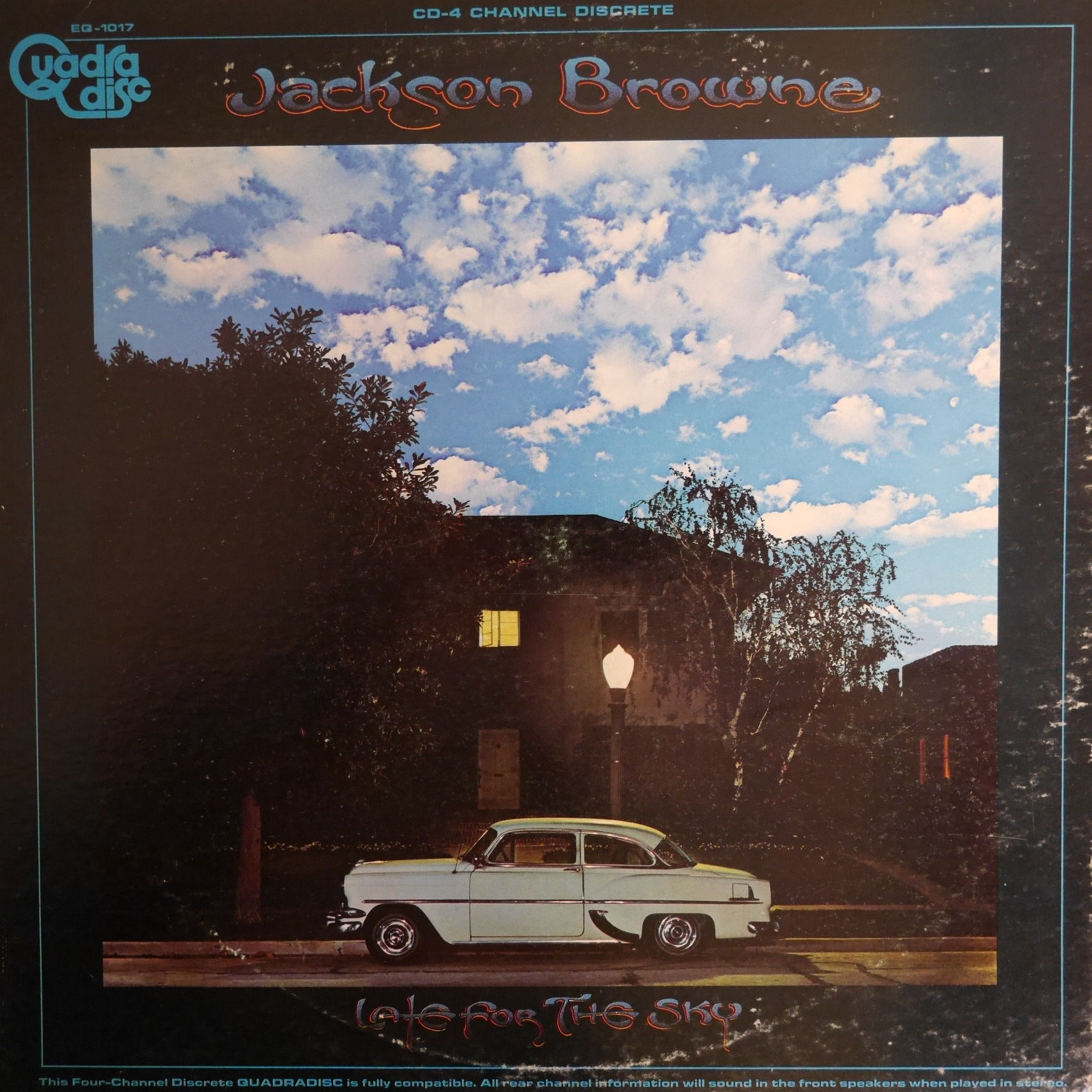 JACKSON BROWN / Late For The Sky(QUADRA 4ch Wなし)