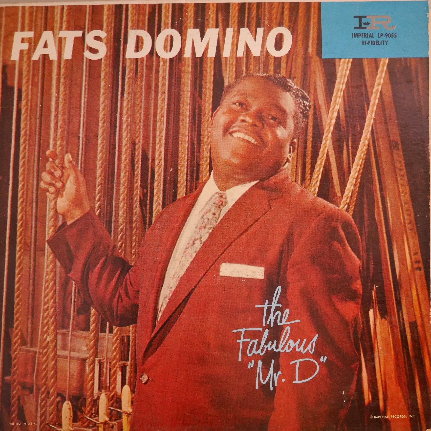 FATS DOMINO / THE FABULOUS "MR.D"    58年　USオリジナル　MONO