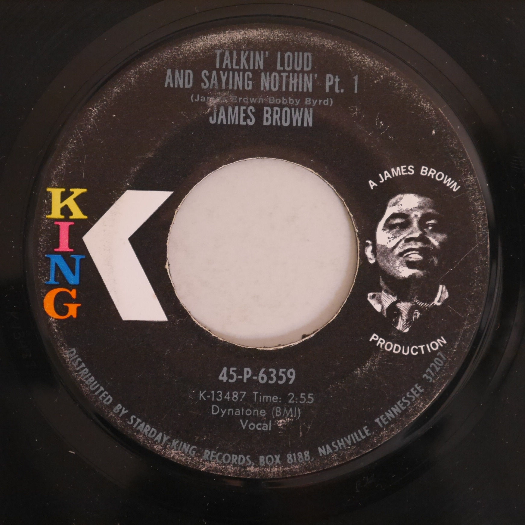 JAMES BROWN / TALKING LOUD AND SAYING NOTHING