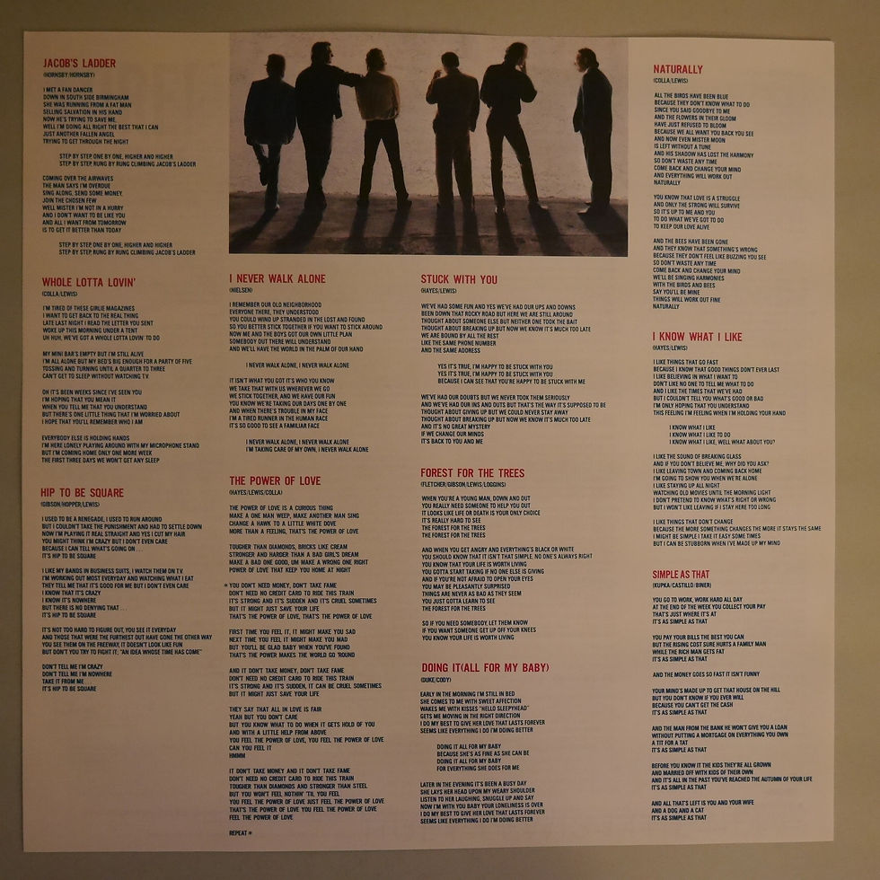 サムネイル： HUEY LEWIS AND THE NEWS / FORE!