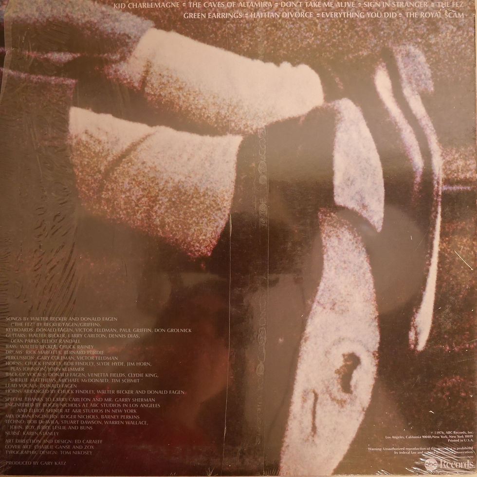 サムネイル： STEELY DAN / THE ROYAL SCAM