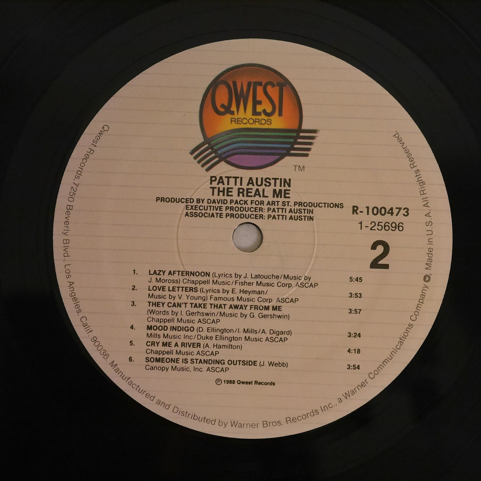 サムネイル： PATTI AUSTIN / The Real Me