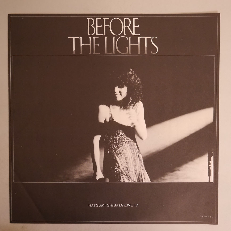 サムネイル： しばたはつみ / LIVE IV - BEFORE THE LIGHTS