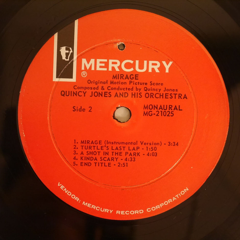 サムネイル： Quincy Jones / MIRAGE  (O.S.T)