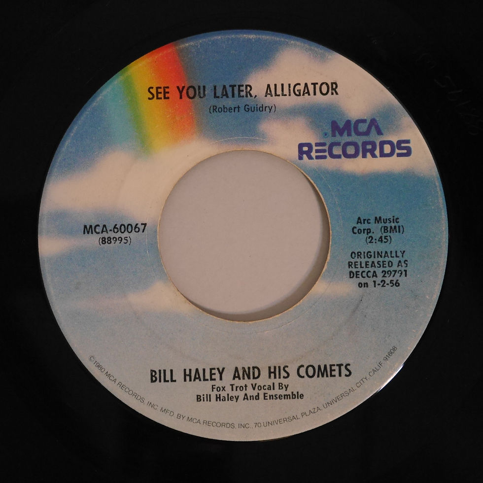 サムネイル： BILL HALEY & HIS COMETS /SEE YOU LATER ALLIGATOR / SHAKE RATTLE AND ROLL