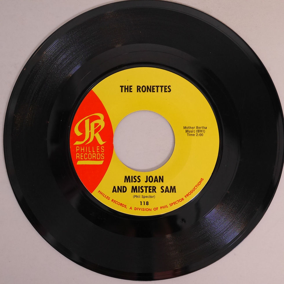 THE RONETTES　／ ロネッツBaby, I Love You