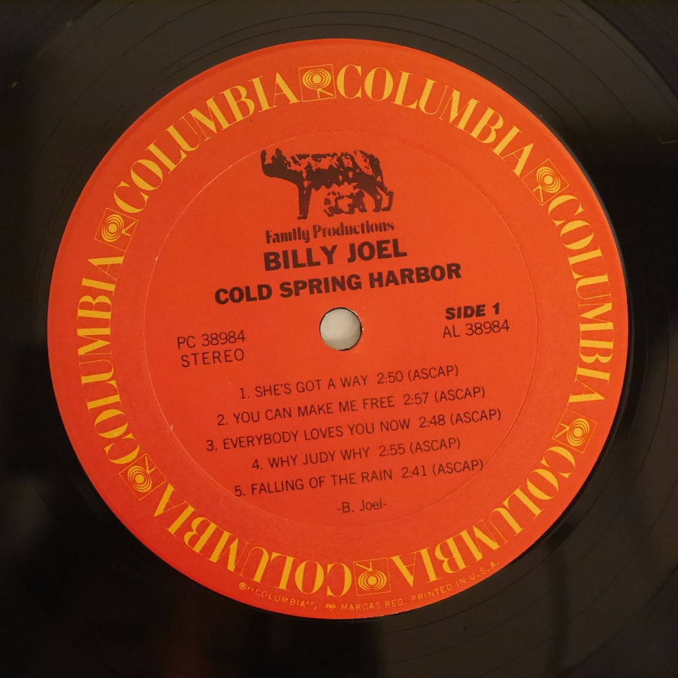 サムネイル： Billy Joel / Cold Spring Harbor