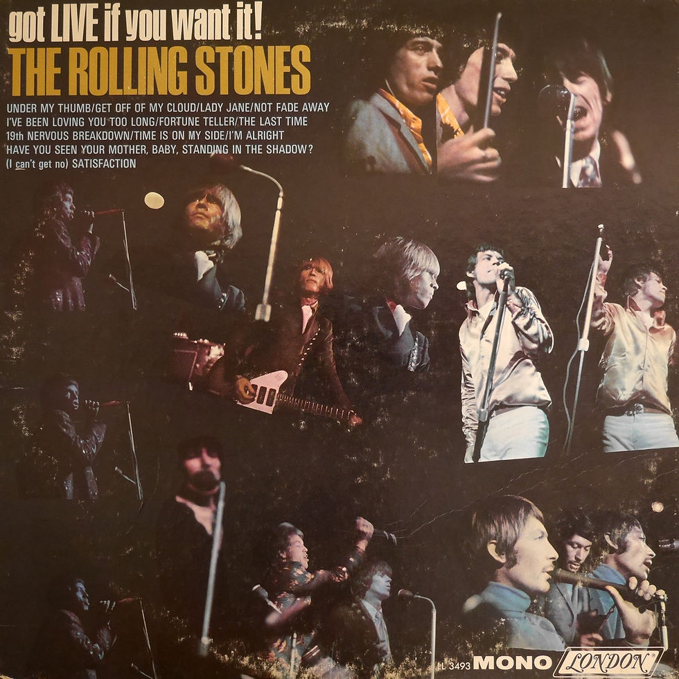 サムネイル： THE ROLLING STONES / Got Live If You Want It!(MONO/Maroon）