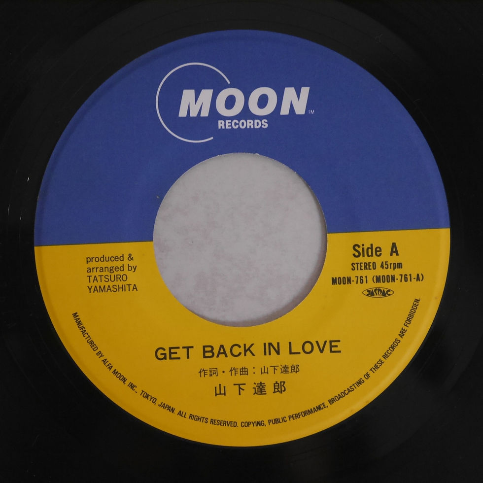 山下達郎 / Get Back In Love