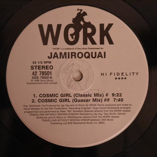 JAMIROQUAI / Cosmic Girl | anchorrecord
