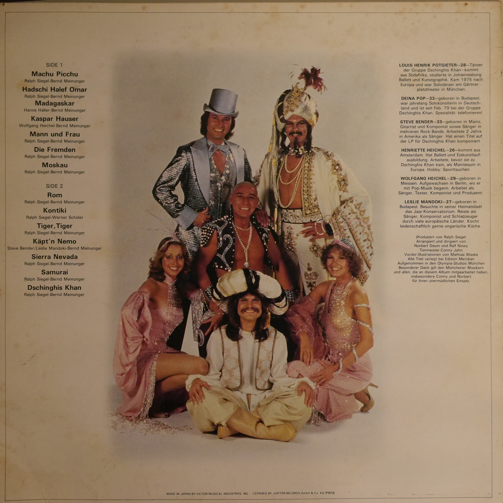 Dschinghis Khan - Moskau 1979 - YouTube | Dschinghis khan ...