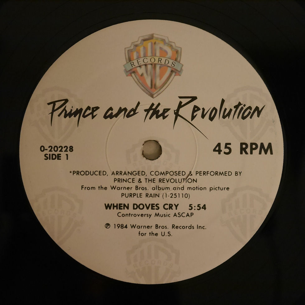 PRINCE & THE REVOLUTION / WHEN DOVES CRY