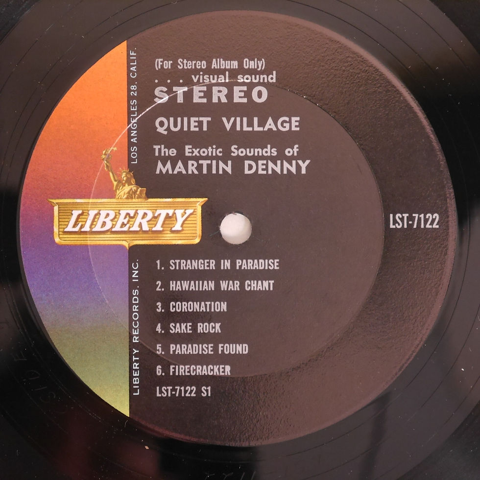 サムネイル： MARTIN DENNY / QUIET VILLAGE