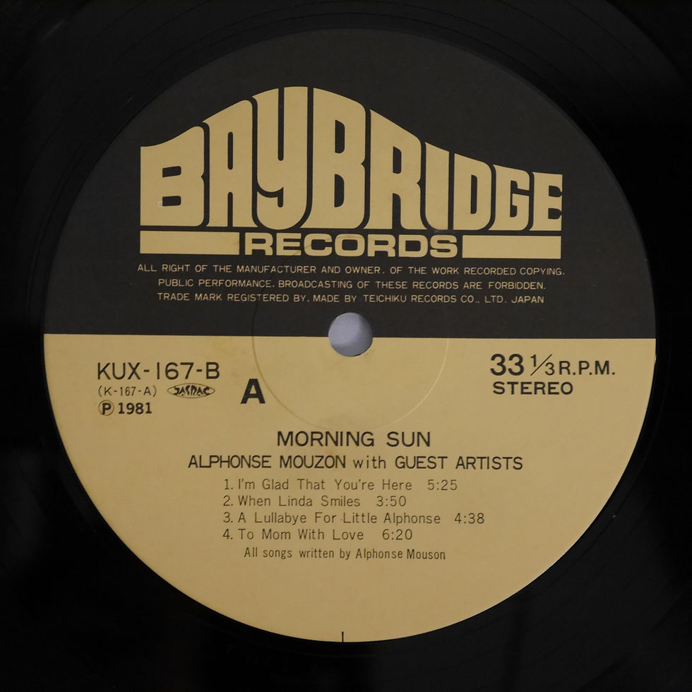Alphonse Mouzon / Morning Sun