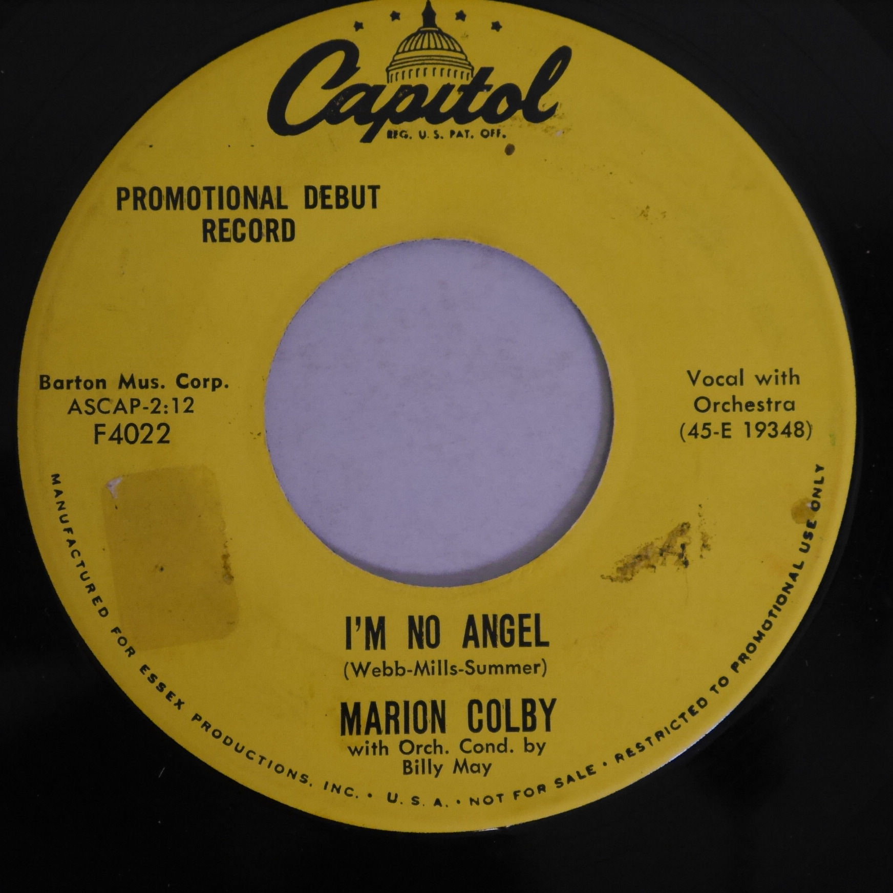 Marion Colby / Livin' With The Blues
