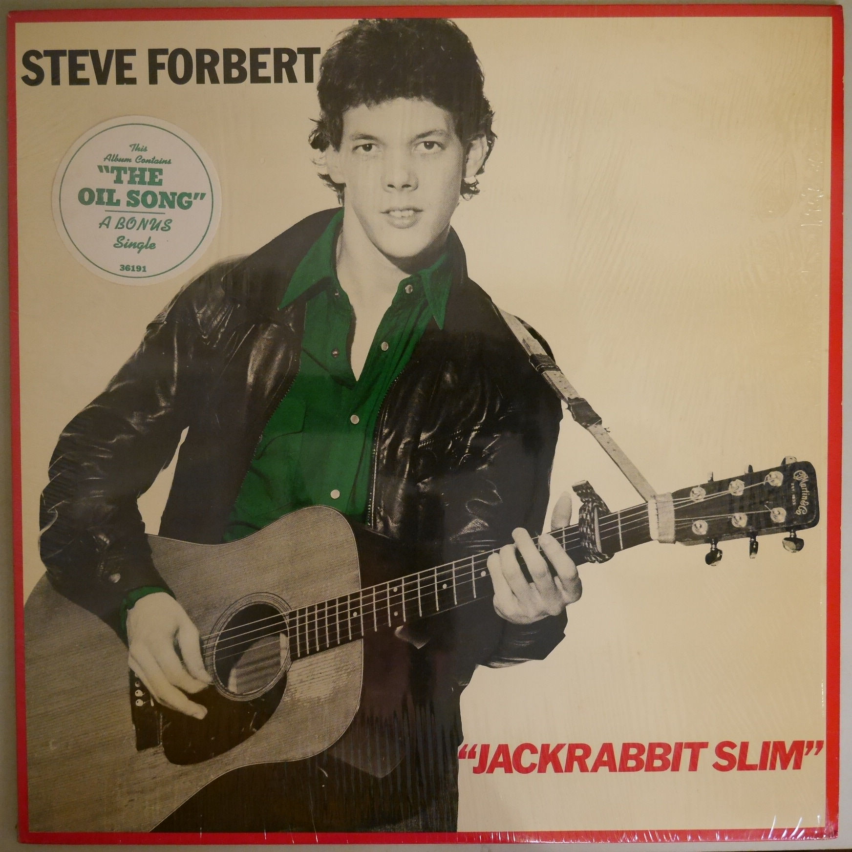 Steve Forbert / Jackrabbit Slim (白プロモ7’つき)